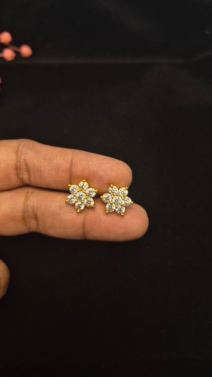 7 stone Nakshatra stud bigger stone size