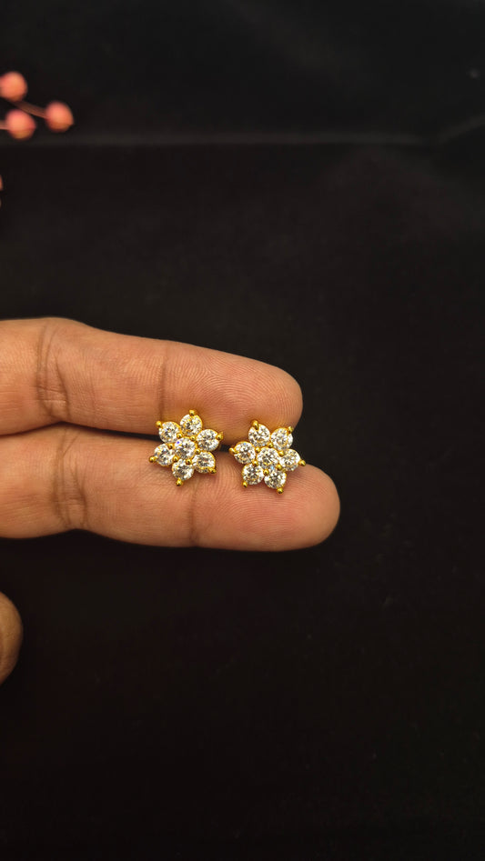 7 stone Nakshatra stud bigger stone size