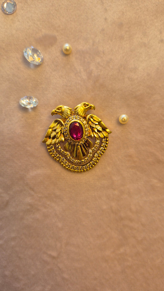 Gandaberunda pendant
