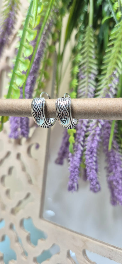 Oxidised silver Bali