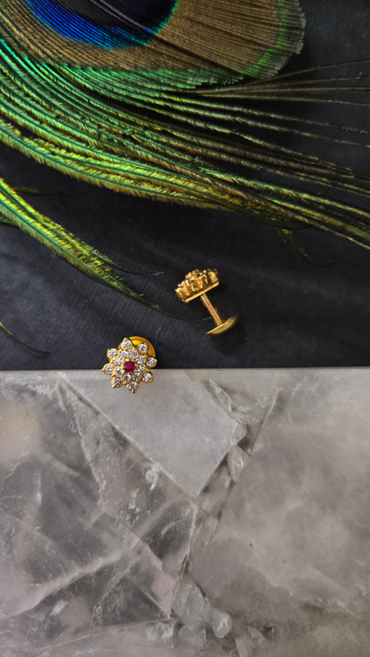 Small Stone stud