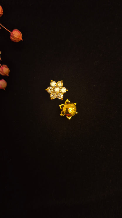 7 stone Nakshatra stud bigger stone size