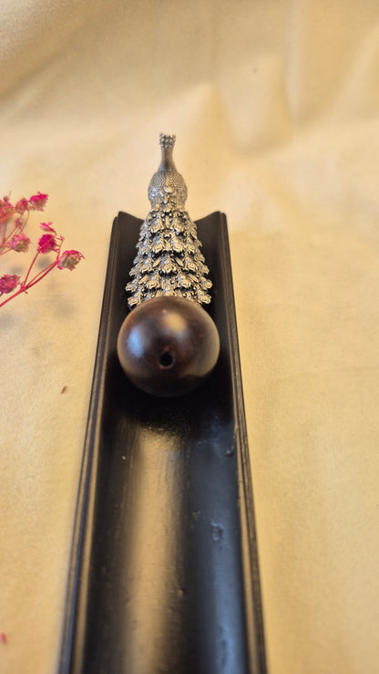 Agarbathi antique Silver Peacock 🦚 stand