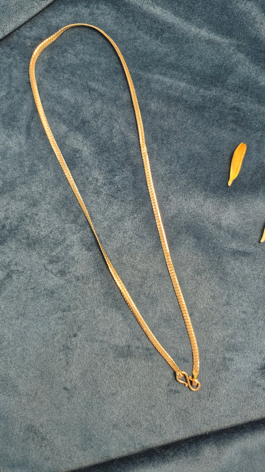 Flat cutting chain