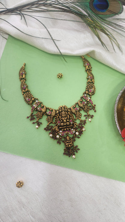 Deep Nakas Laxmi Necklace