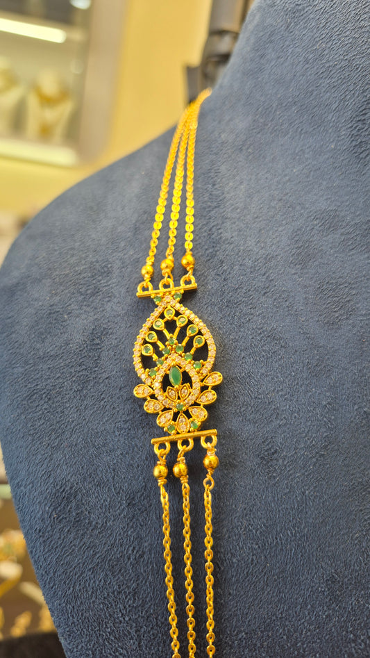 Green stone chandraharam