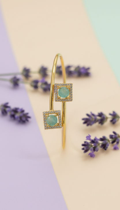 CZ gold polish Bracelet