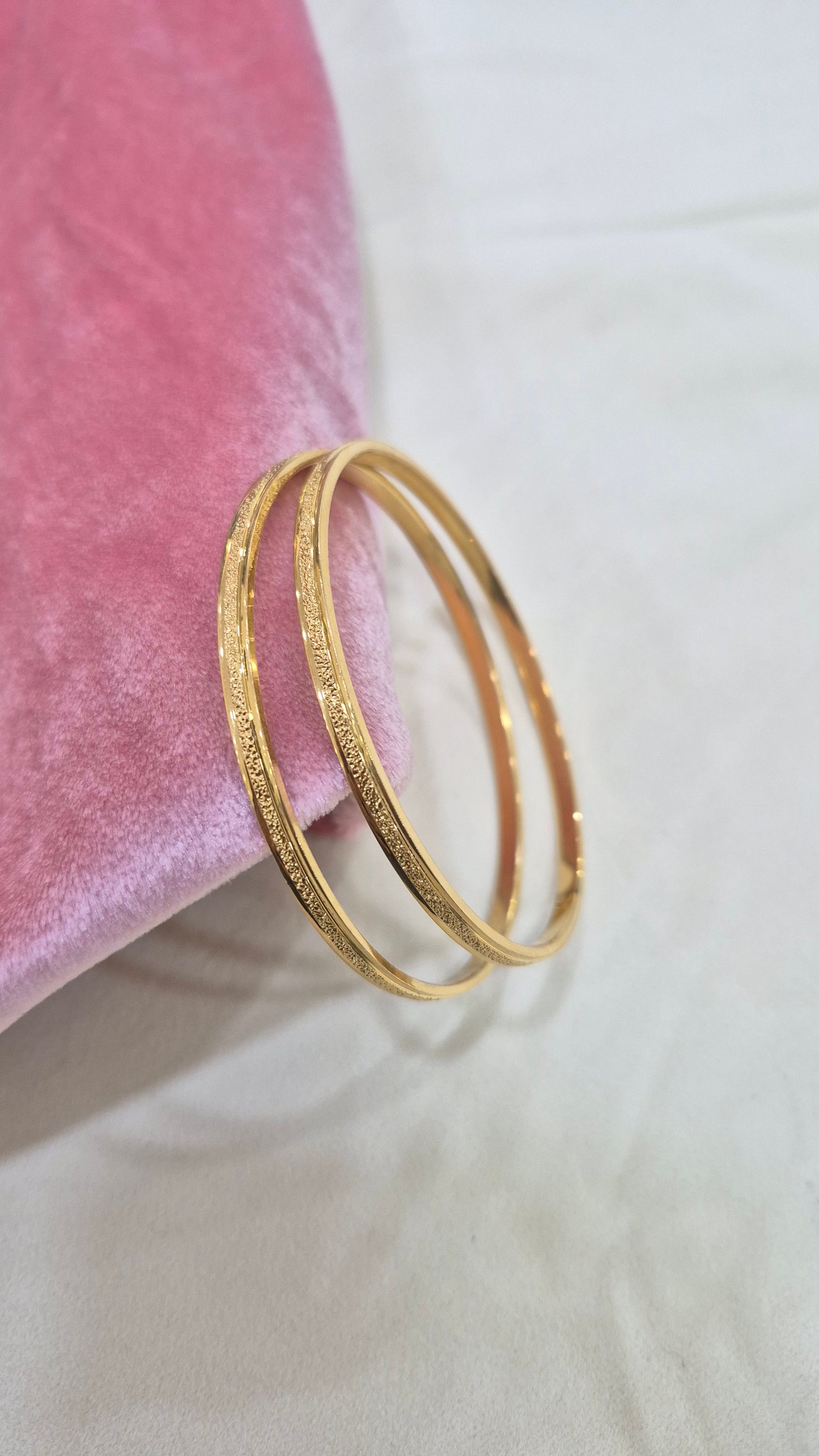 Plain bangles center matte 2.8