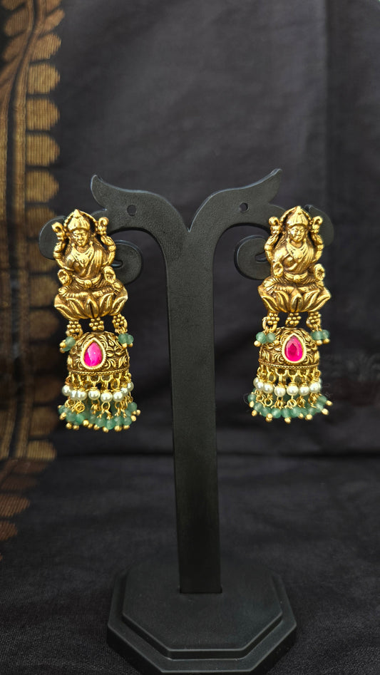 Laxmi Kundan jhumka