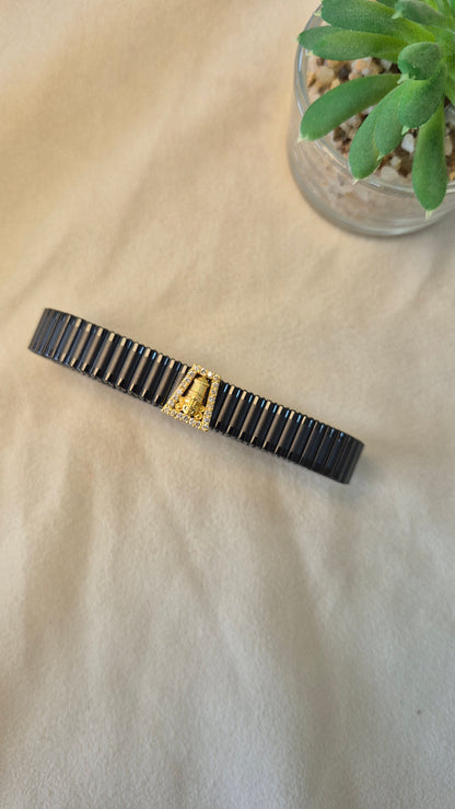 Rolex Mens bracelet black color