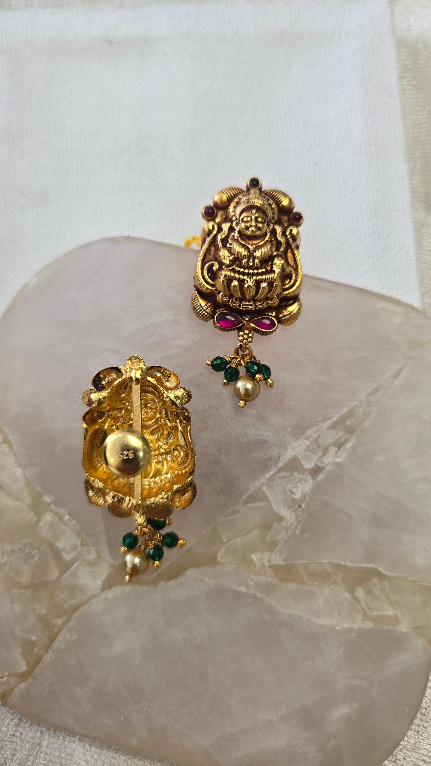 Laxmi Nagas Stud Earrings