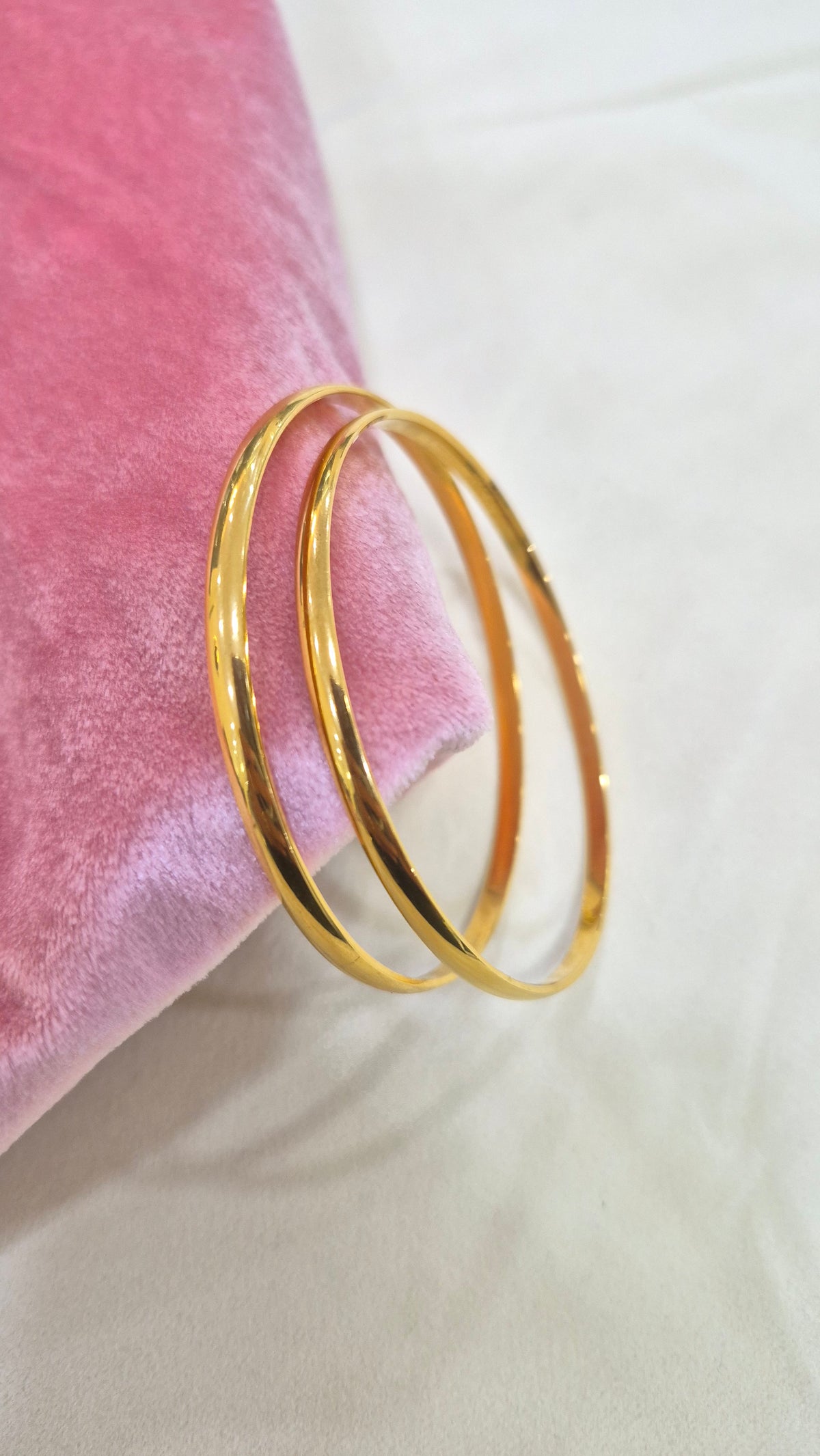 Plain flat bangles 2