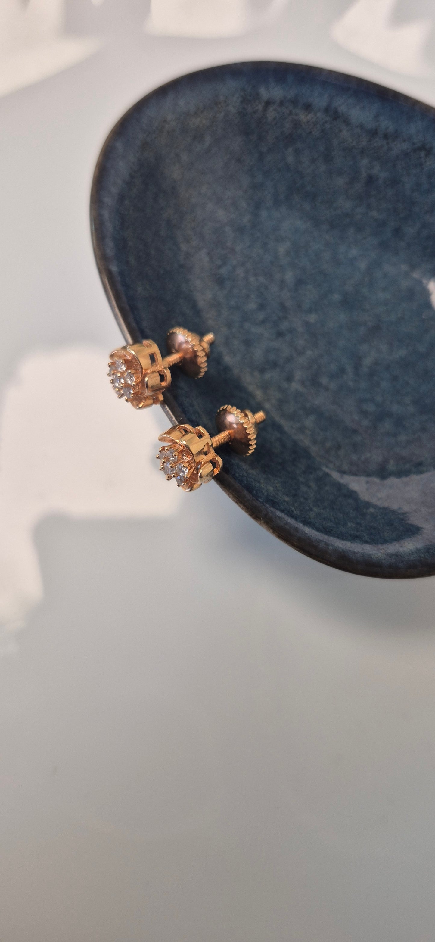 Double flower stud