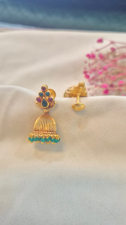 Traditional kerala style jumka