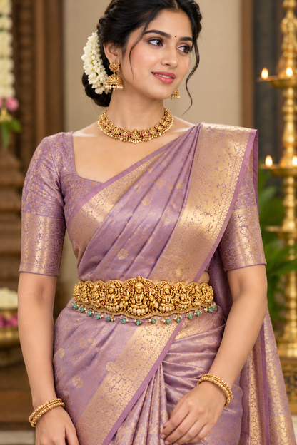 5D Ashta Lakshmi Hip Belt/vaddiyanam