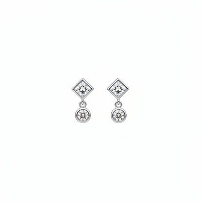 Stone small drop studs