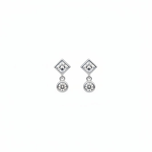 Stone small drop studs
