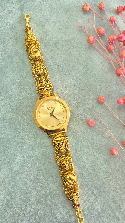 Antique watch cream dial