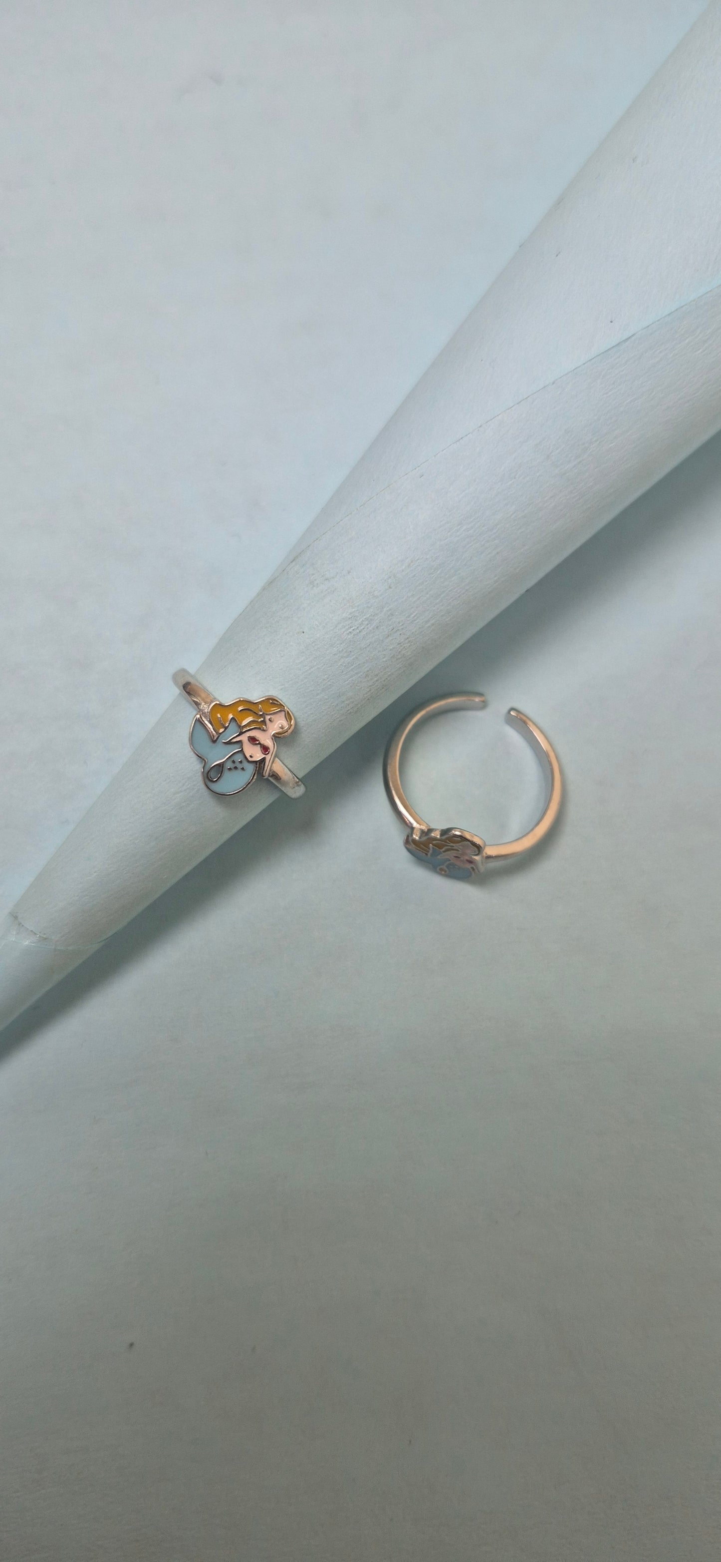 Mermaid toe rings