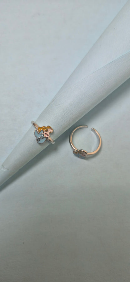 Mermaid toe rings