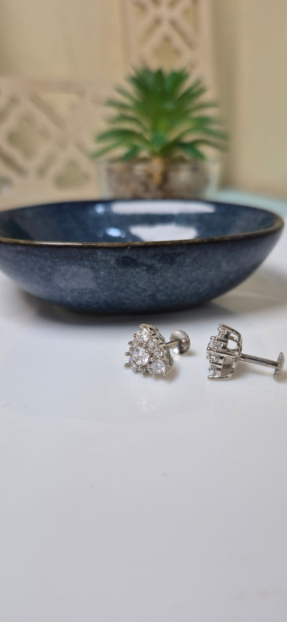 Triangular stone stud