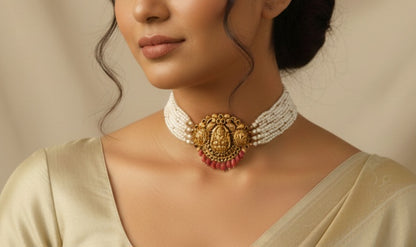 Pearls Nagas Choker