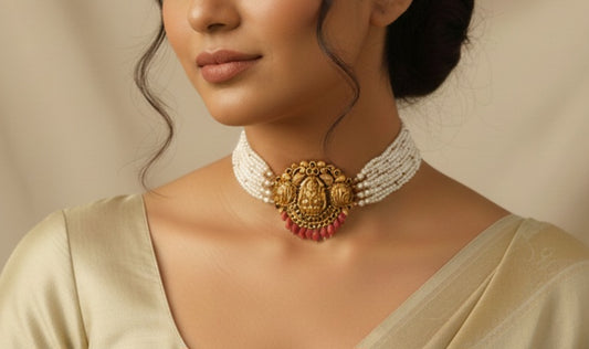 Pearls Nagas Choker