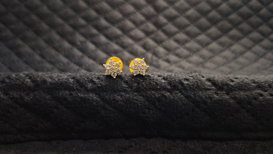 7 stone Nakshatra stud mid size stones