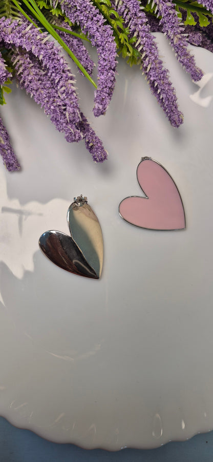 Big pink hearts