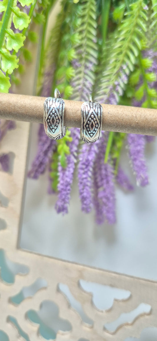 Oxidised silver Bali