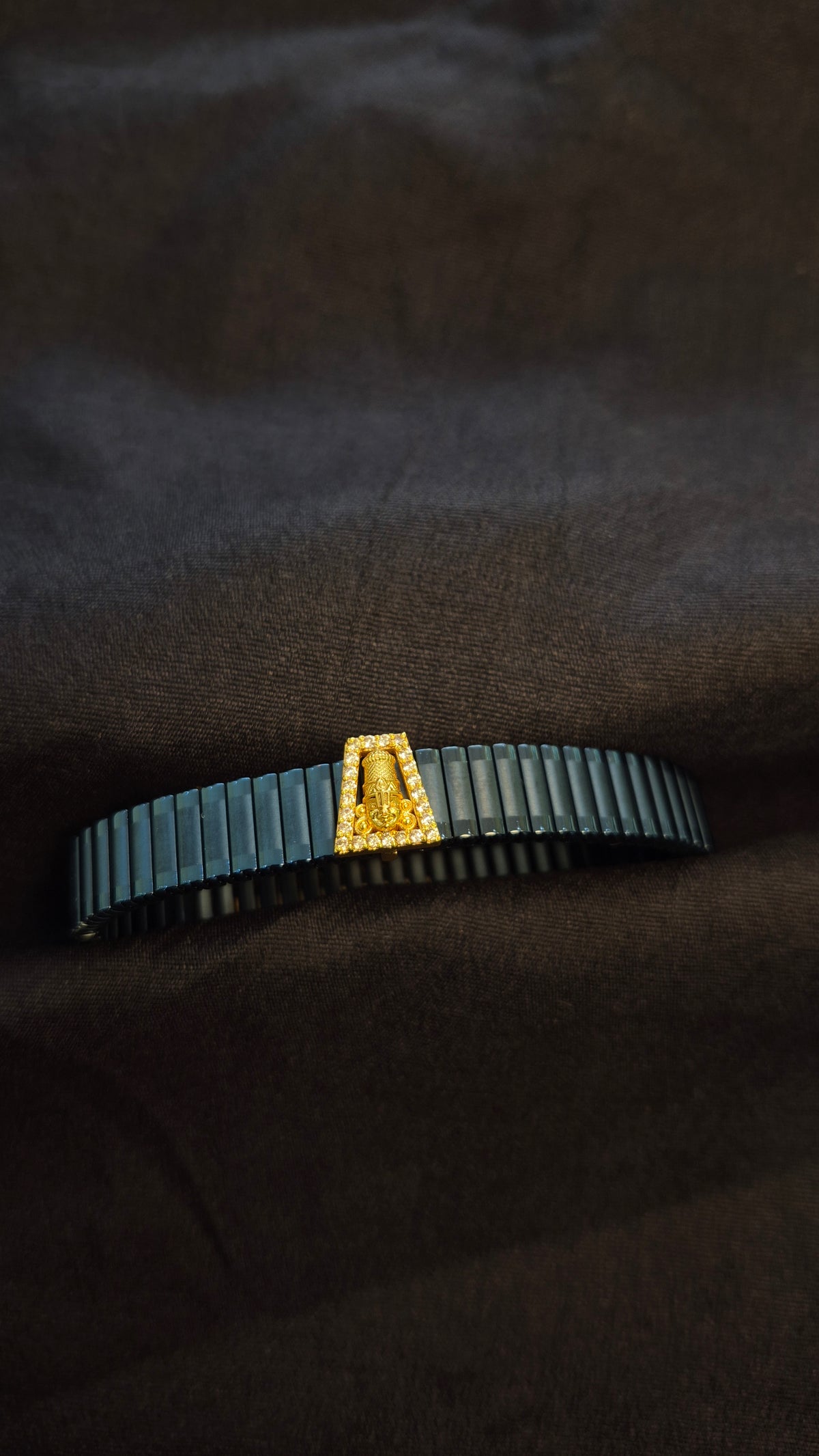Venkateshwara swamy Rolex adjustable bracelets Blue strap
