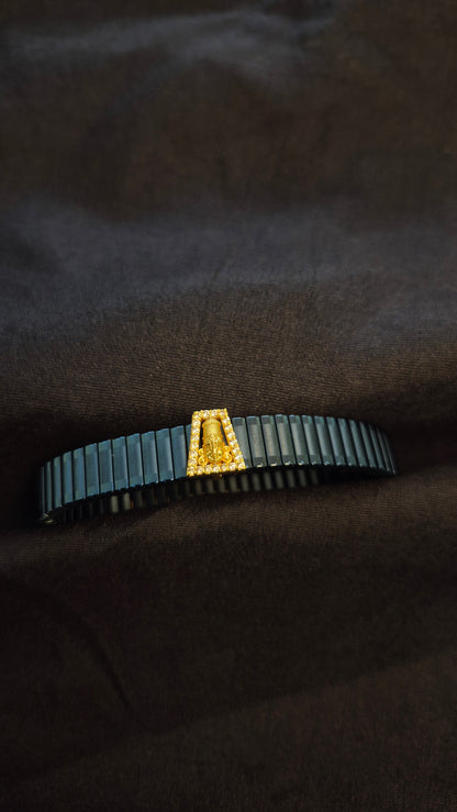 Venkateshwara swamy Rolex adjustable bracelets Blue strap