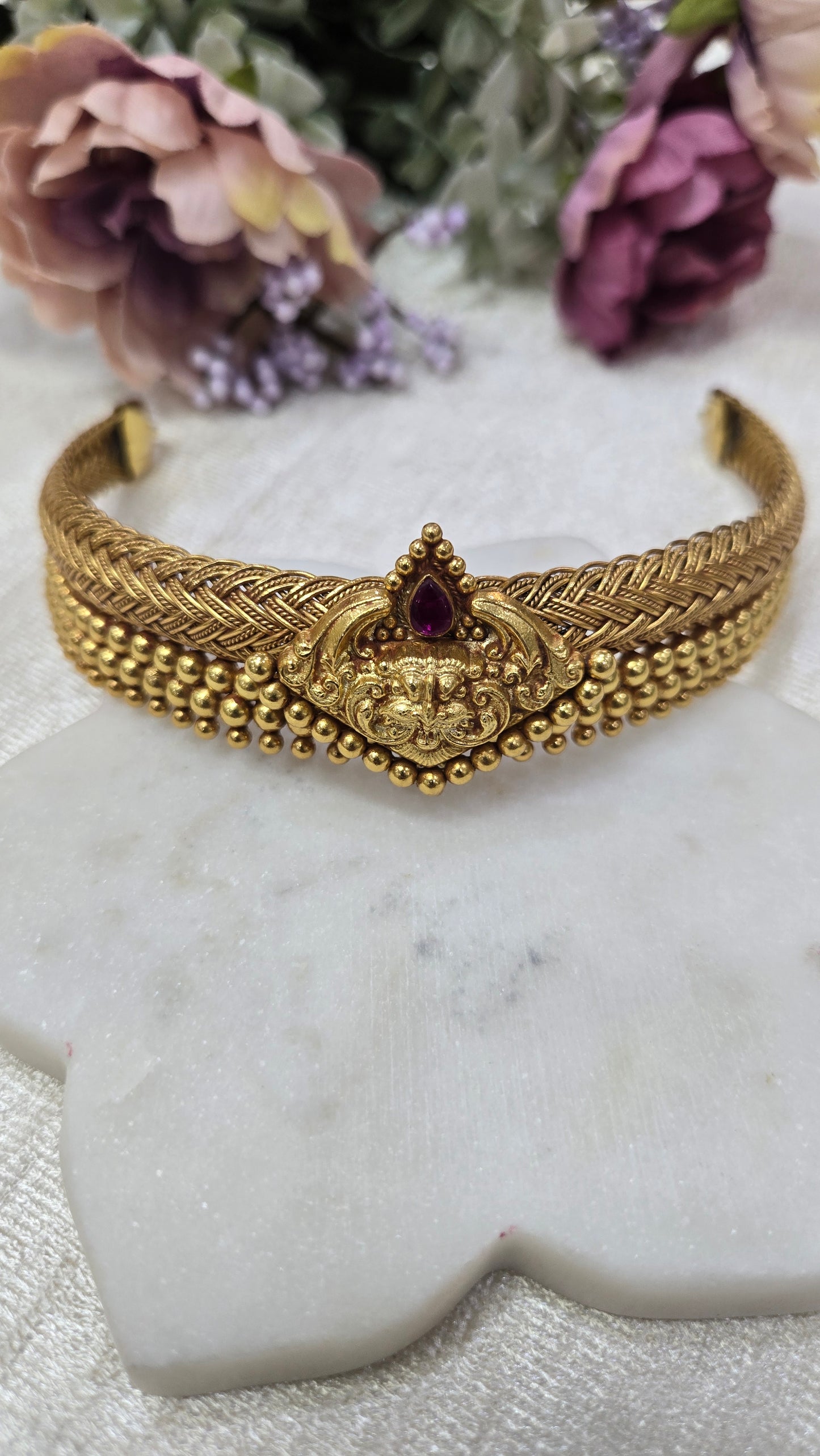 Coorgi Simha mukha Choker and Bhaju bandh