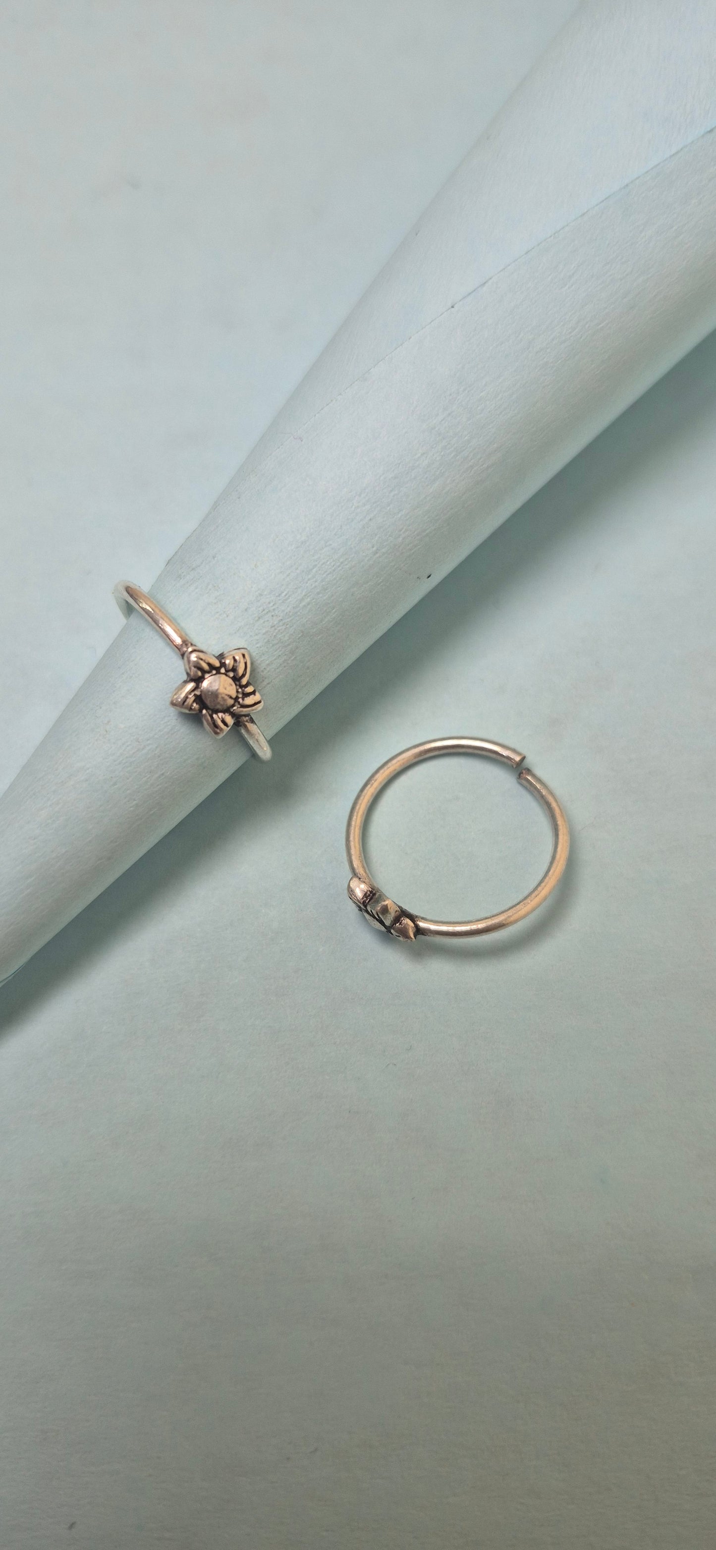 Start flower minimals Toe Rings