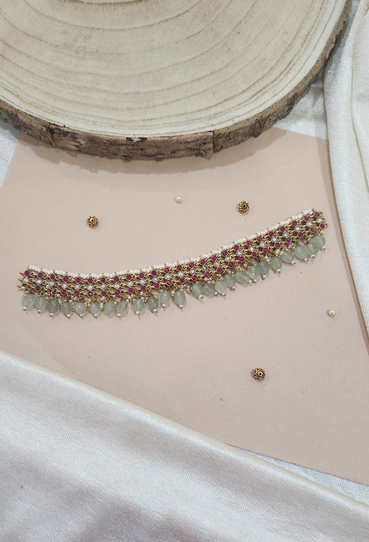 Kundan choker