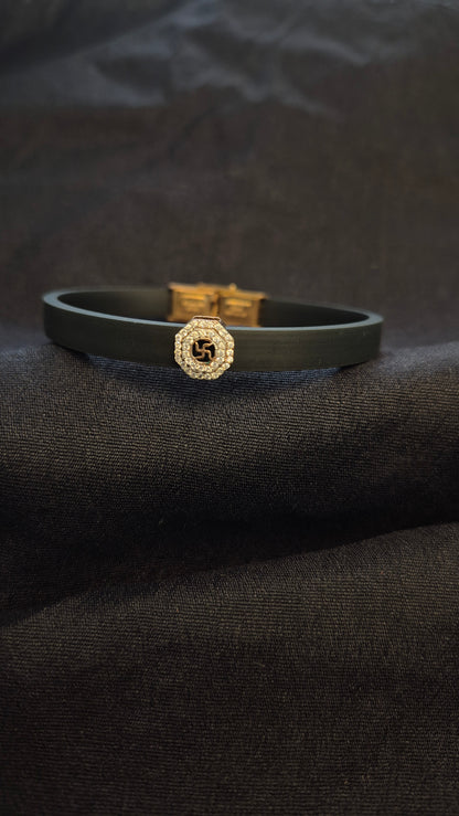 Swastik buckle bracelets