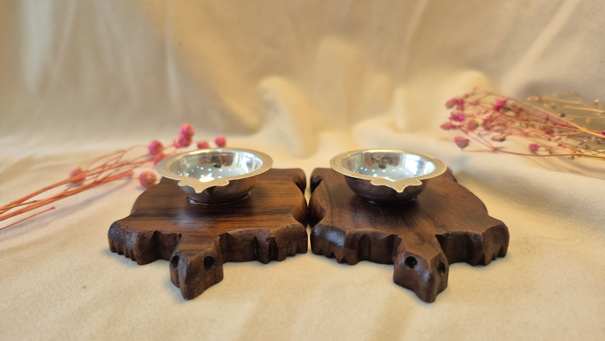 Tortoise kurma deepam pair