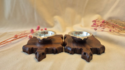 Tortoise kurma deepam pair
