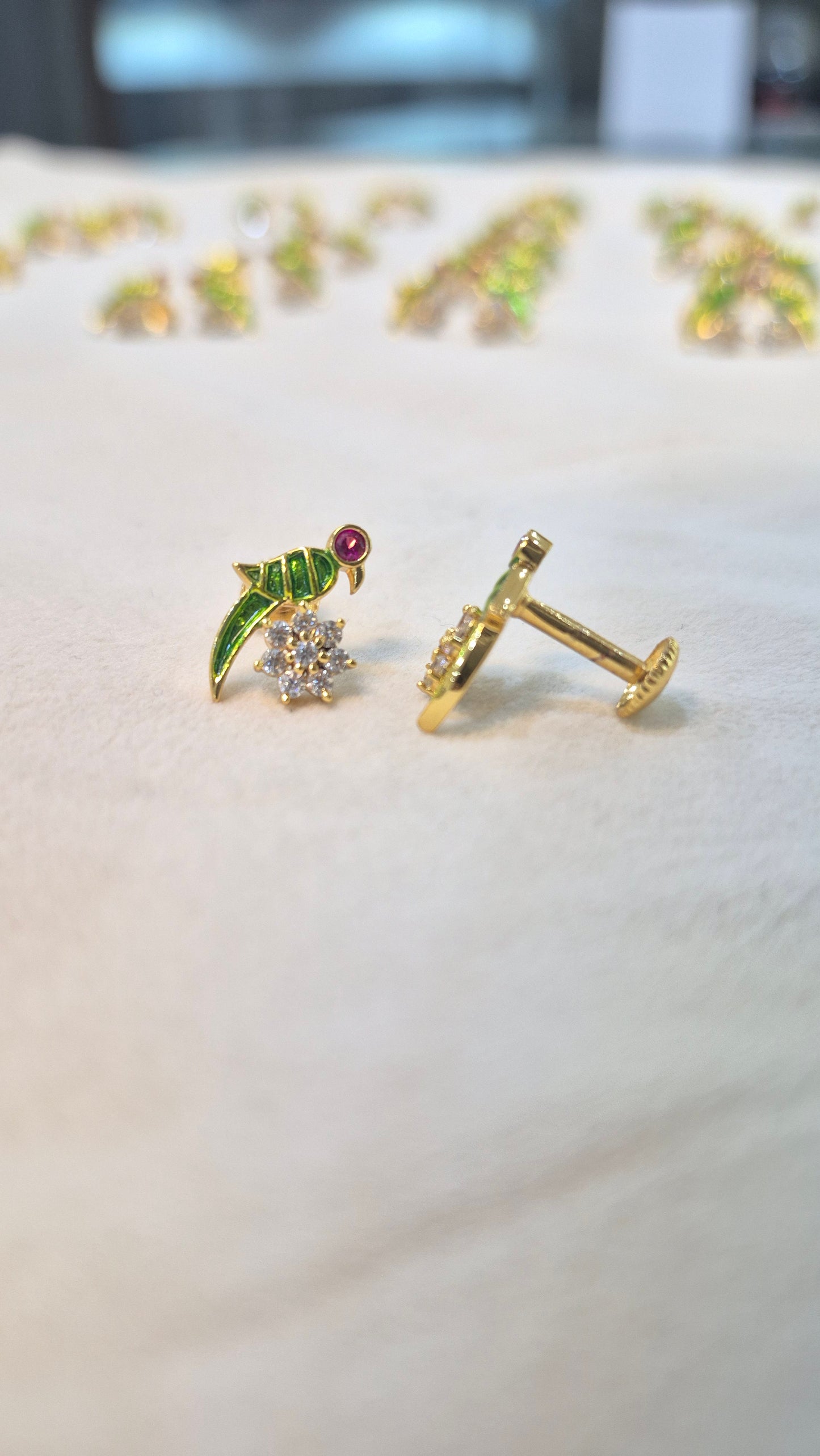 Parrot studs