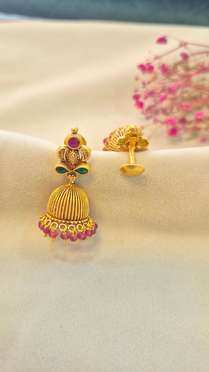 Traditional kerala style jumka