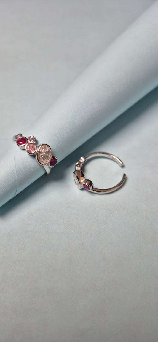 Premium close setting toe rings