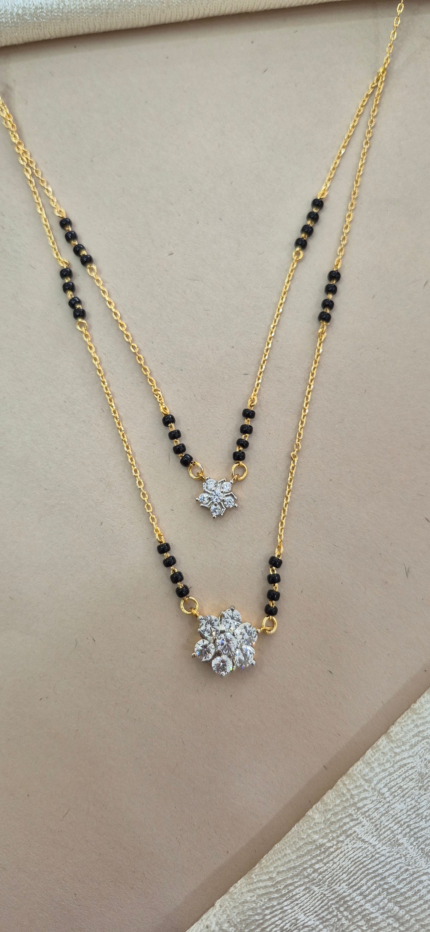 Mangalsutra 2 layer chain