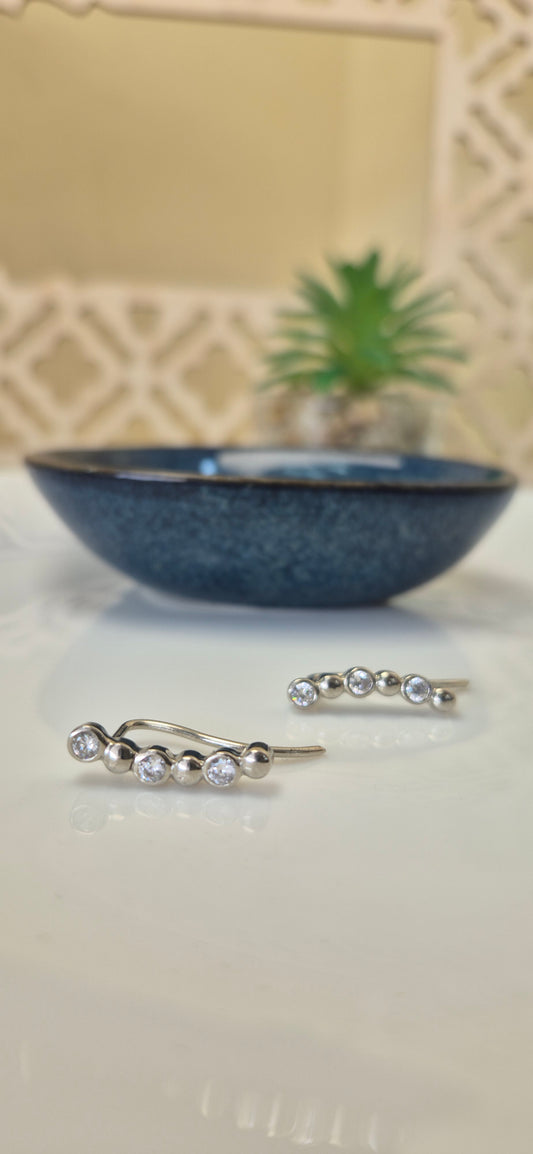 Cz arch earring