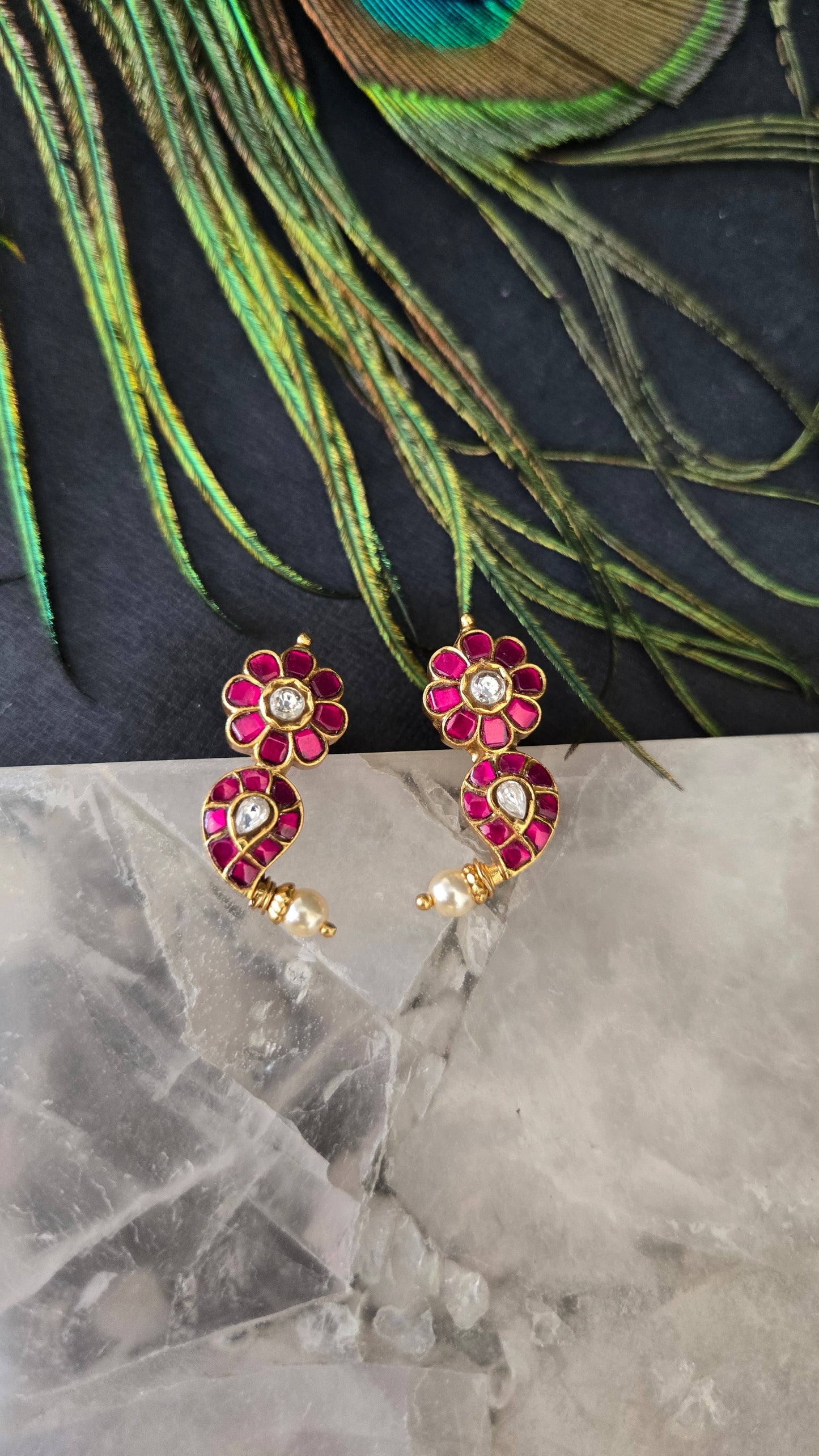 Kundan studs Earrings
