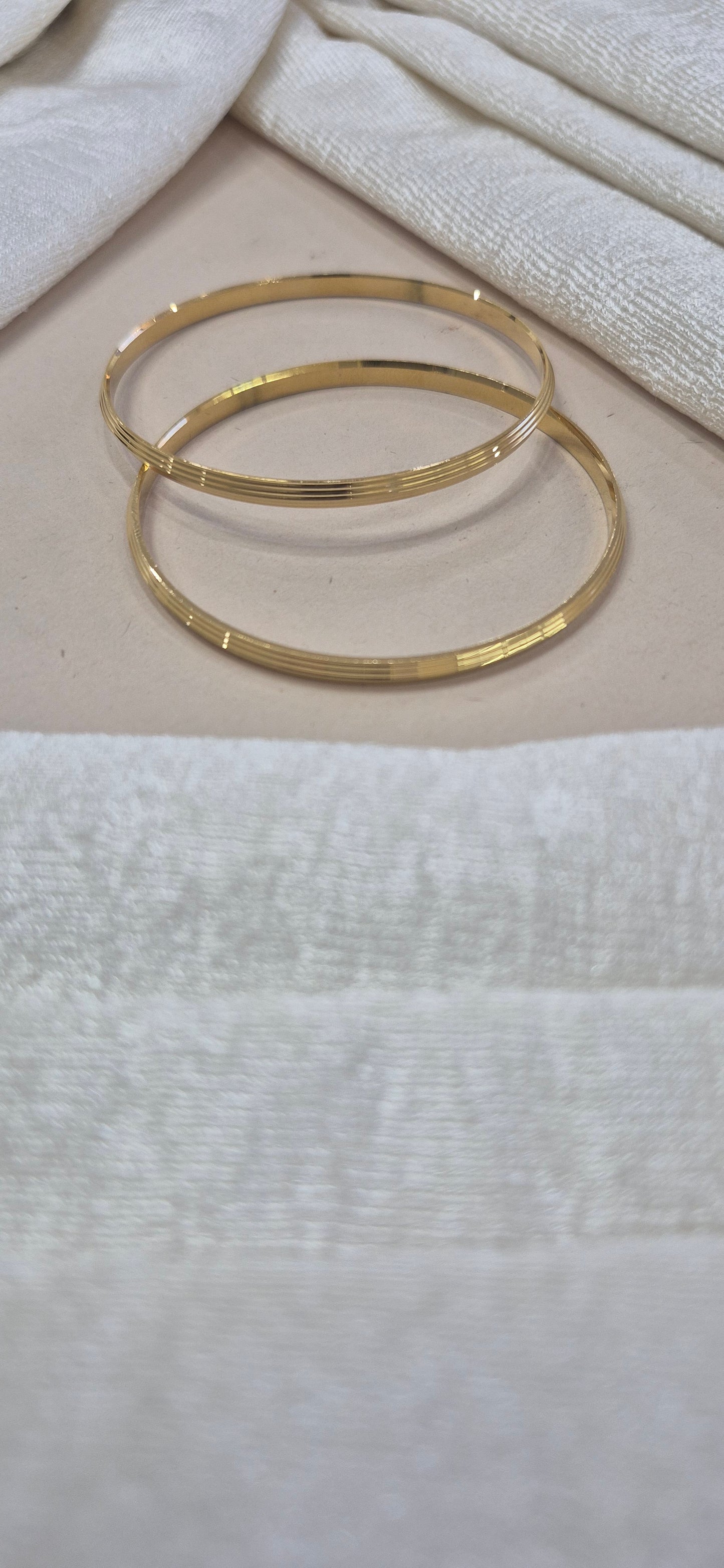 Plain bangles punjabi kada striped style 2.2