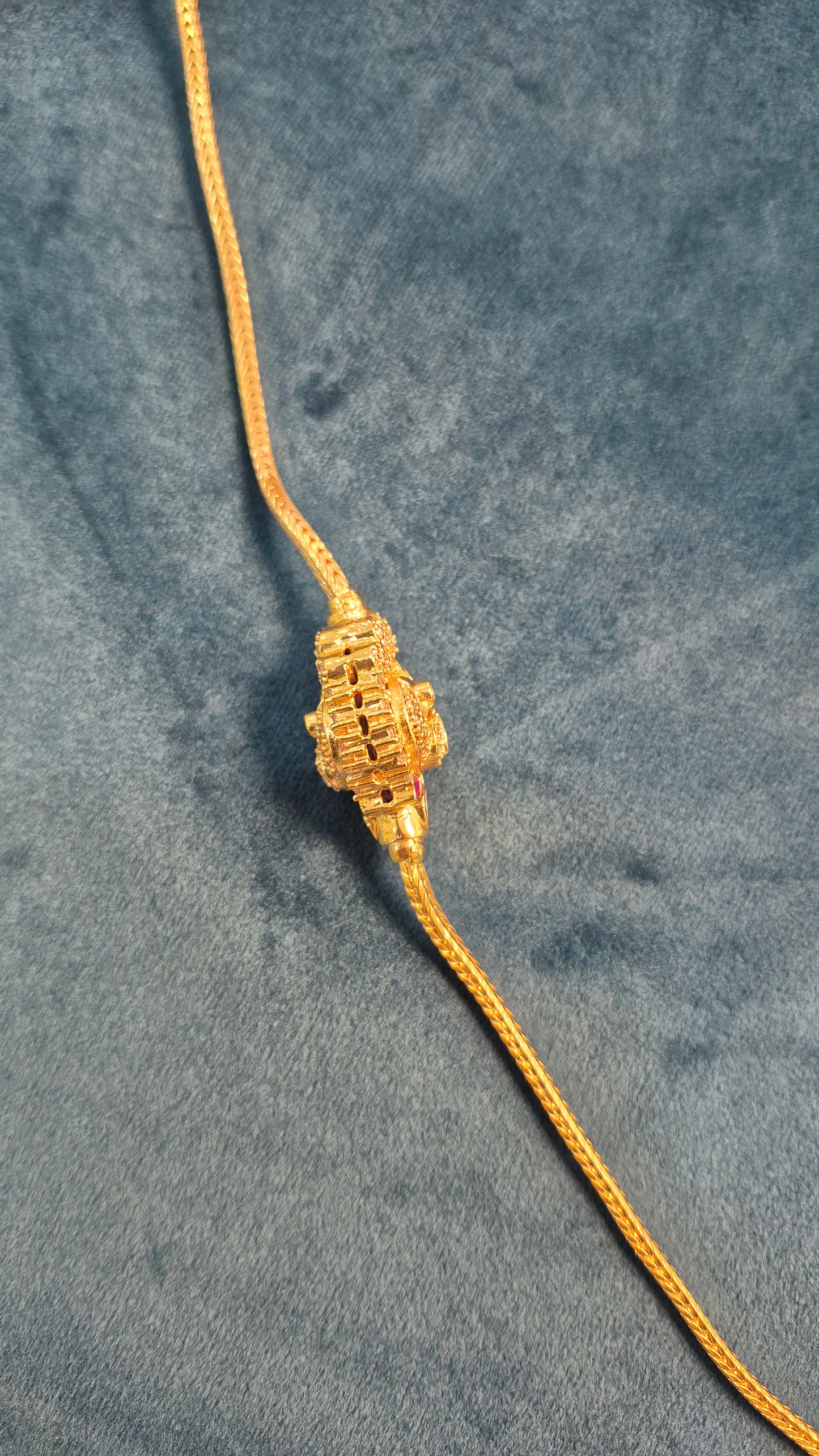 Peacock double sided mangalyam chain