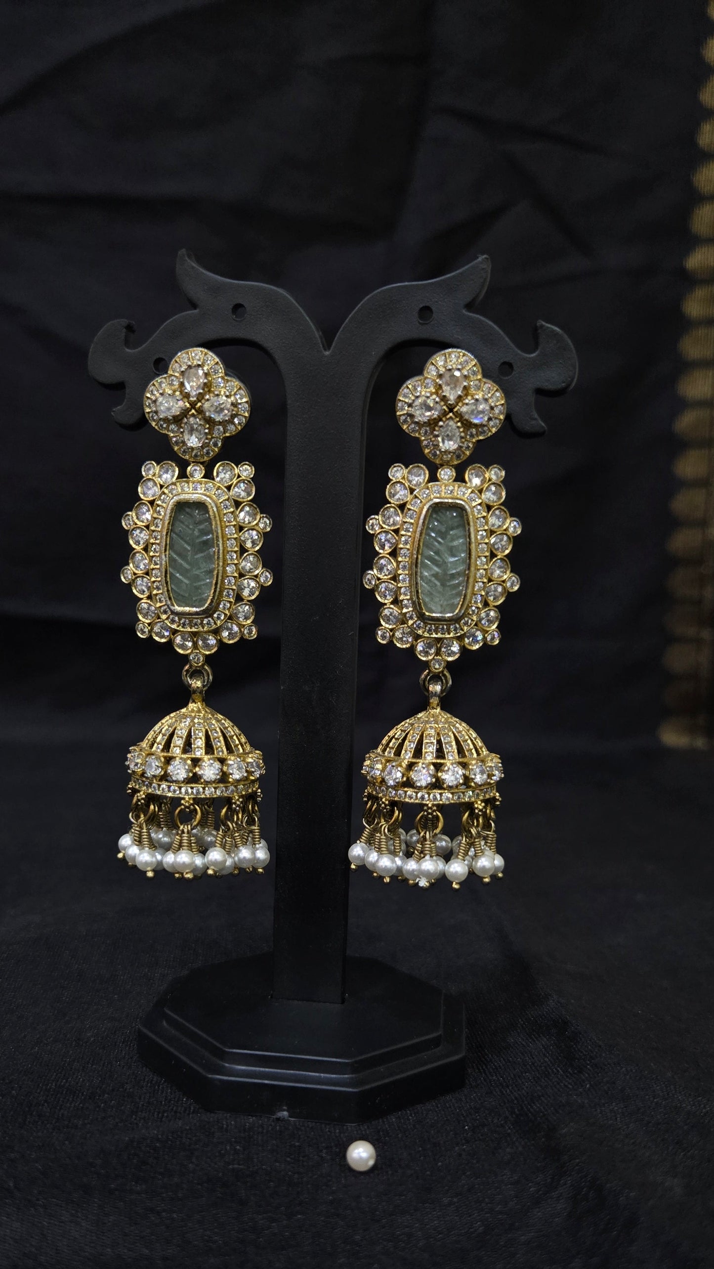Victorian long earring