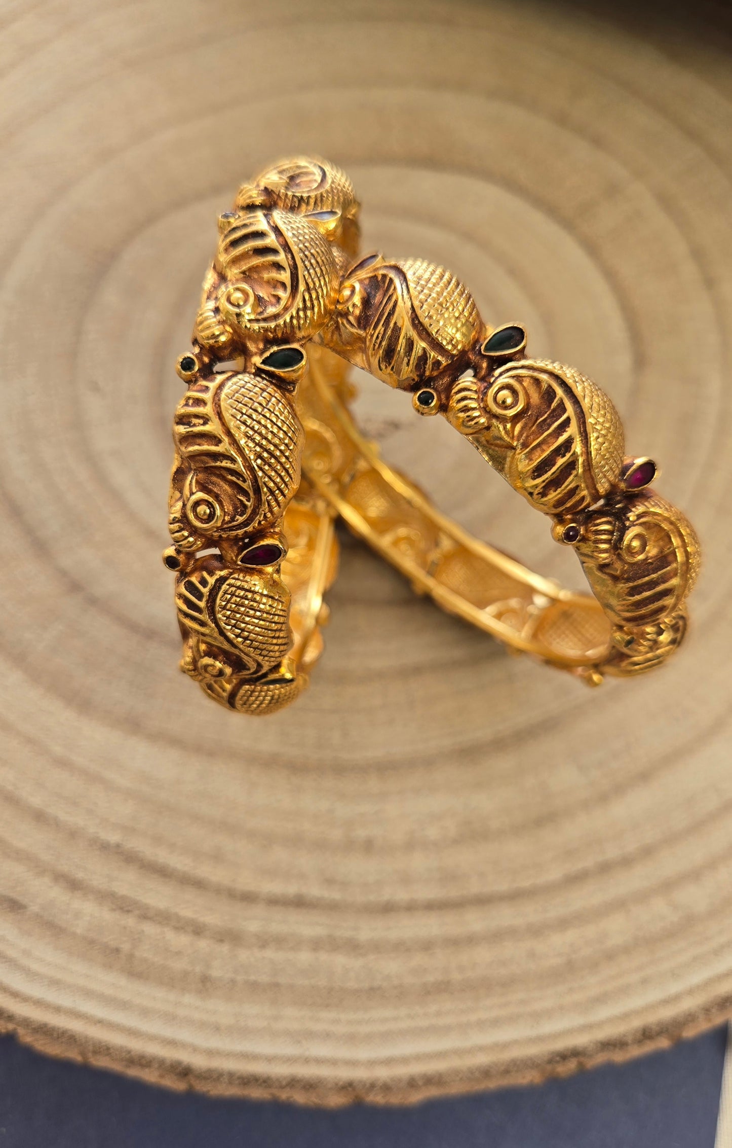 Nagas Mango motifs bangle