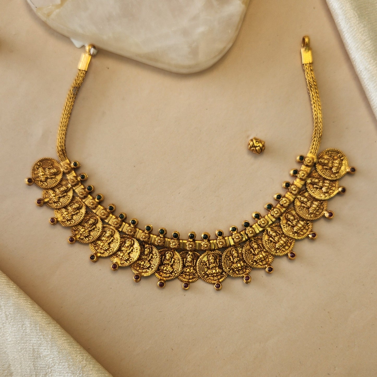 Laxmi Kasu Nagas Necklace