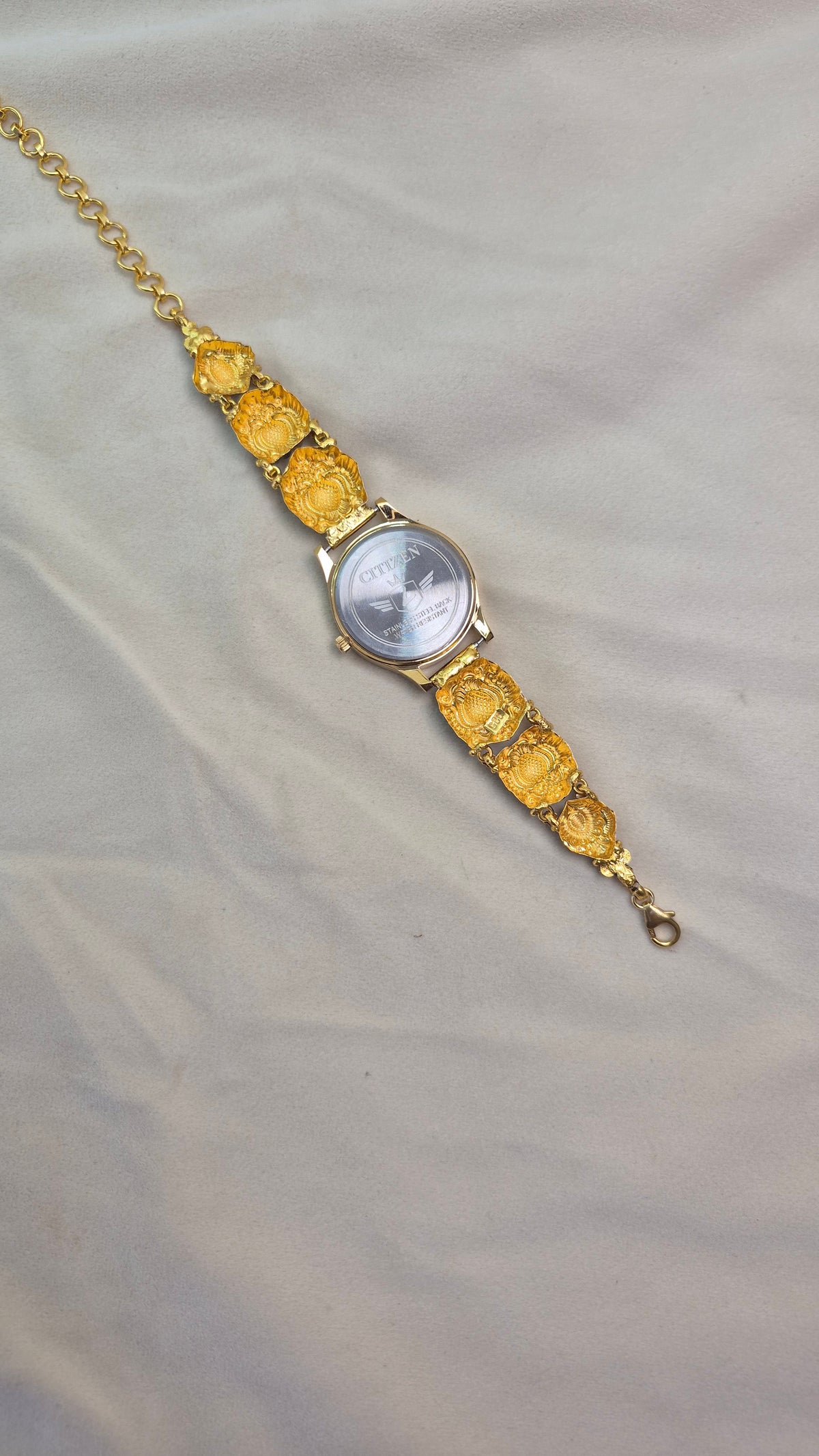 Antique watch gold dial